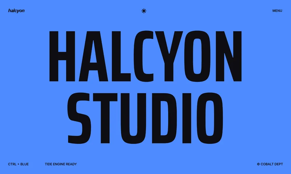Creative Studio — full website preview, top to bottom